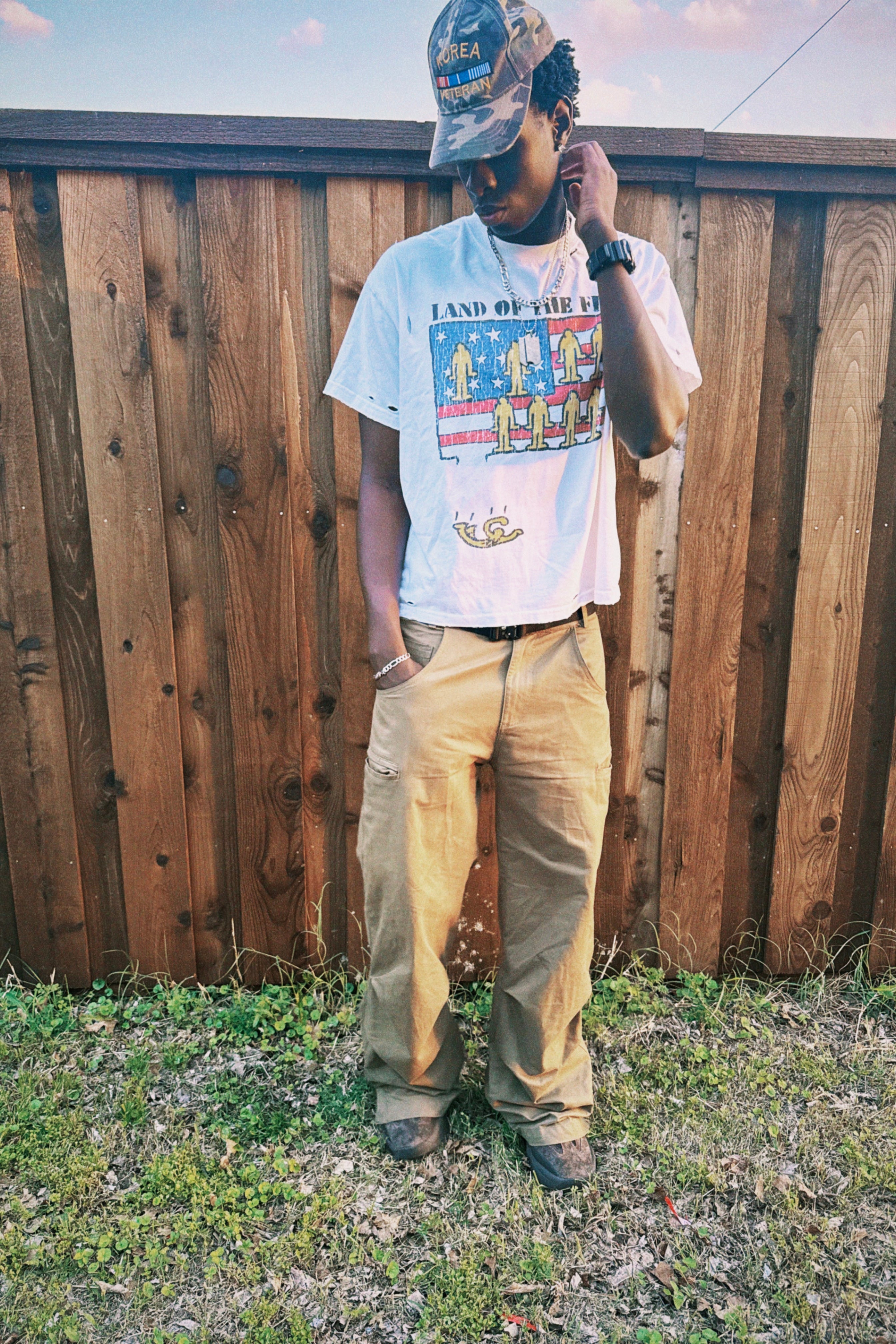 Land of the free tee